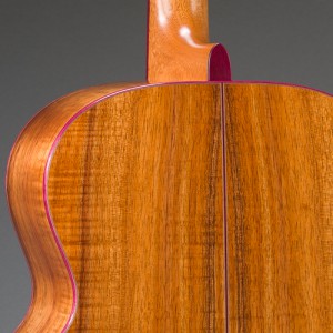 Purpleheart Binding