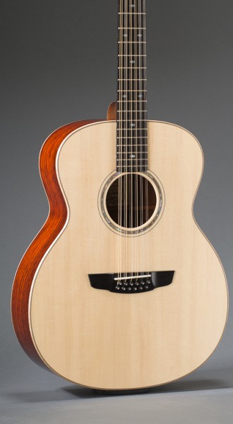 Cobobolo Rosewood Concert Jumbo 12-String With Adirondack Spruce Top And Curly Maple Binding