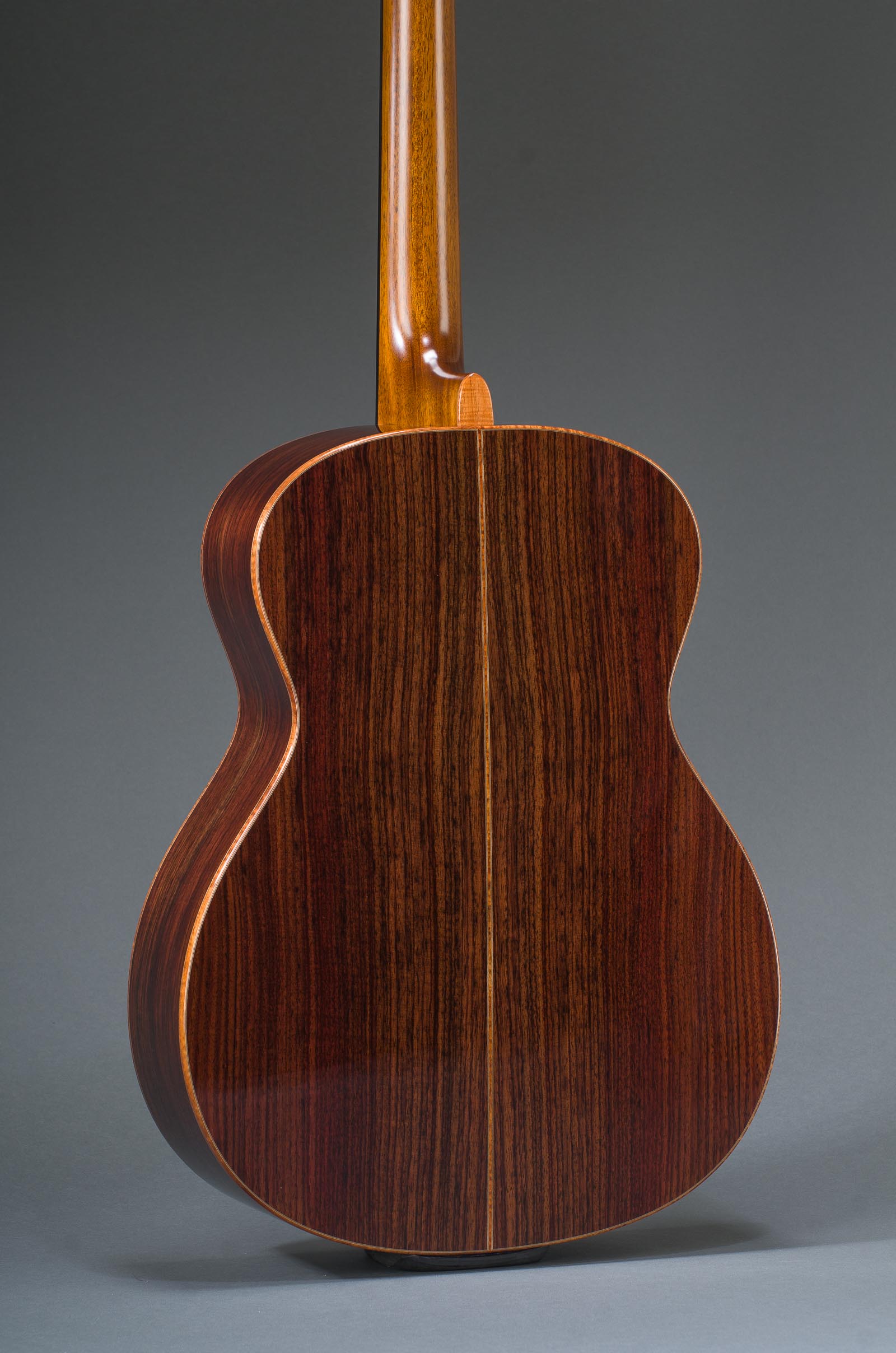 Signature 14 Fret 25" Short Scale East Indian Rosewood Grand Concert With Sitka Spruce Top, Curly Koa Binding, Abalone Rosette